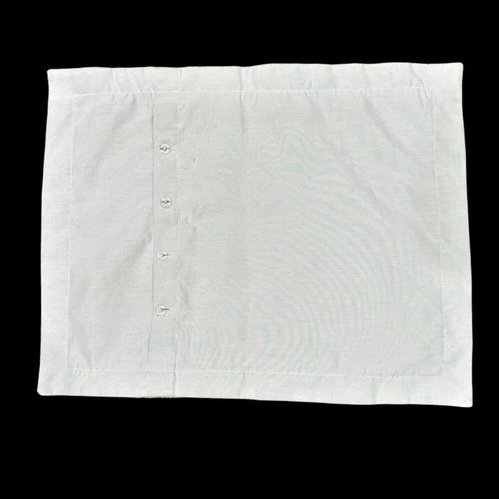 One (1) Madison Park Signature Tan and Cream Floral Pillow Sham 23.5 x 29.5 Inch